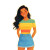 Cartoon Female Character Vinyl Car Decal Sticker – Waterproof & UV-Resistant 8"