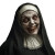 Evil-Possessed Nun V2 Vinyl Car Decal Sticker – Waterproof & UV-Resistant 8"
