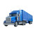 Modern Shipping Truck Vinyl Car Decal Sticker – Waterproof & UV-Resistant 8"