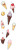Ice Cream Bookmark Vinyl Car Decal Sticker – Waterproof & UV-Resistant 8"