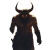 Demonic Minotaur V3 Vinyl Car Decal Sticker – Waterproof & UV-Resistant 8"