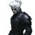 Shadar-Kai Warrior Vinyl Car Decal Sticker – Waterproof & UV-Resistant 8"