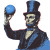 Abe Lincoln Squash Vinyl Car Decal Sticker – Waterproof & UV-Resistant 8"