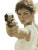 Divine Gun Portrait Vinyl Car Decal Sticker – Waterproof & UV-Resistant 8"