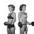 1960S Female Bodybuilders V2 Vinyl Car Decal Sticker – Waterproof & UV-Resistant 8"