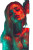 Digitized Feminine Beauty Vinyl Car Decal Sticker – Waterproof & UV-Resistant 8"