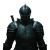Black Knight V27 Vinyl Car Decal Sticker – Waterproof & UV-Resistant 8"