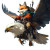 Fantasy Fox Rider Vinyl Car Decal Sticker – Waterproof & UV-Resistant 8"