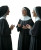 Priests And Sisters Vinyl Car Decal Sticker – Waterproof & UV-Resistant 8"