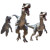 Velociraptors On Hunt Vinyl Car Decal Sticker – Waterproof & UV-Resistant 8"