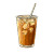 Ice Coffee Cup Vinyl Car Decal Sticker – Waterproof & UV-Resistant 8"