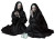 Nuns For Vogue Vinyl Car Decal Sticker – Waterproof & UV-Resistant 8"