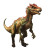 Dinosaur Concept Art V2 Vinyl Car Decal Sticker – Waterproof & UV-Resistant 8"