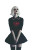 Goth Cheerleader Vinyl Car Decal Sticker – Waterproof & UV-Resistant 8"