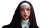 Tattooed Nun V14 Vinyl Car Decal Sticker – Waterproof & UV-Resistant 8"