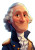 Pixar-Style Washington Vinyl Car Decal Sticker – Waterproof & UV-Resistant 8"