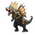 Monstrous Dinosaur Roar Vinyl Car Decal Sticker – Waterproof & UV-Resistant 8"