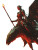 Dark Elf Warrior V11 Vinyl Car Decal Sticker – Waterproof & UV-Resistant 8"
