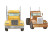 Colorful Semi Trucks Vinyl Car Decal Sticker – Waterproof & UV-Resistant 8"