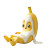 Goofy Banana Character Vinyl Car Decal Sticker – Waterproof & UV-Resistant 8"