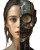 Mujer Robot Vinyl Car Decal Sticker – Waterproof & UV-Resistant 8"