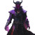 Tiefling Warlock V15 Vinyl Car Decal Sticker – Waterproof & UV-Resistant 8"
