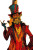 Magical Ringmaster Flea Vinyl Car Decal Sticker – Waterproof & UV-Resistant 8"