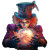 Mad Hatter'S Vision Vinyl Car Decal Sticker – Waterproof & UV-Resistant 8"