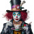 The Mad Hatter Vinyl Car Decal Sticker – Waterproof & UV-Resistant 8"