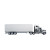 Freight Truck Studio Vinyl Car Decal Sticker – Waterproof & UV-Resistant 8"