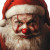 Crazy Santa Clown Vinyl Car Decal Sticker – Waterproof & UV-Resistant 8"