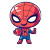 Kawaii Spiderman Boba Vinyl Car Decal Sticker – Waterproof & UV-Resistant 8"