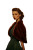 Glamorous Retro Woman Vinyl Car Decal Sticker – Waterproof & UV-Resistant 8"