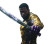 Glitching Black Panther Vinyl Car Decal Sticker – Waterproof & UV-Resistant 8"