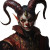 Tiefling Clown Vinyl Car Decal Sticker – Waterproof & UV-Resistant 8"