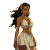 African Athena Vinyl Car Decal Sticker – Waterproof & UV-Resistant 8"