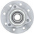 Premium Performance | Raybestos Wheel Bearing and Hub Assembly | Fits Dodge Ram 2500 1994-1999
