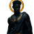 Mythical Dark God Vinyl Car Decal Sticker – Waterproof & UV-Resistant 8"