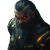 Cyberpunk Warrior V10 Vinyl Car Decal Sticker – Waterproof & UV-Resistant 8"