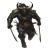 Black Minotaur Warrior V3 Vinyl Car Decal Sticker – Waterproof & UV-Resistant 8"