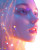 Attractive Woman Animation Vinyl Car Decal Sticker – Waterproof & UV-Resistant 8"
