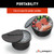 Odyssey  Charcoal Barbeque Grill | Round Shape, Powder Coated Steel, Temperature Control, Safety Latches, Dishwasher Safe, With Insulated Cooler Attachment