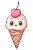 Kawaii Ice Cream V13 Vinyl Car Decal Sticker – Waterproof & UV-Resistant 8"