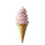 Pink Ice Cream Cone V8 Vinyl Car Decal Sticker – Waterproof & UV-Resistant 8"