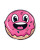 Vintage Donut Logo Vinyl Car Decal Sticker – Waterproof & UV-Resistant 8"