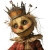 Scarecrow King Vinyl Car Decal Sticker – Waterproof & UV-Resistant 8"