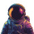 Spaceman Vector Vinyl Car Decal Sticker – Waterproof & UV-Resistant 8"