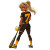 Softball Girl Back Vinyl Car Decal Sticker – Waterproof & UV-Resistant 8"