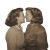 1940S Lesbian Couple Vinyl Car Decal Sticker – Waterproof & UV-Resistant 8"