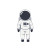 Cute Astronaut Illustration V4 Vinyl Car Decal Sticker – Waterproof & UV-Resistant 8"